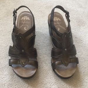 Dansko flower heels